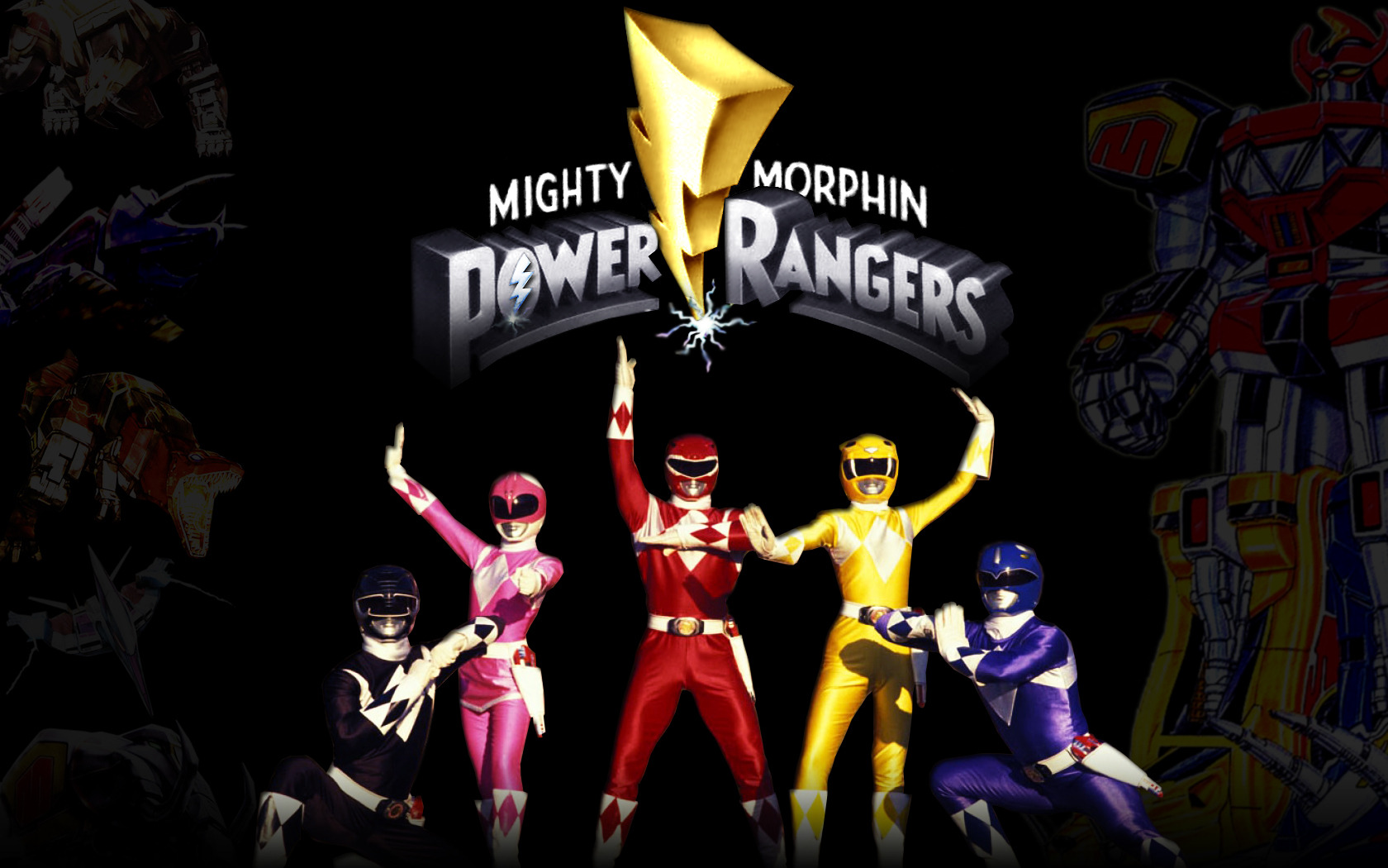 Ing Power Rangers HD Wallpaper Color Palette Tags