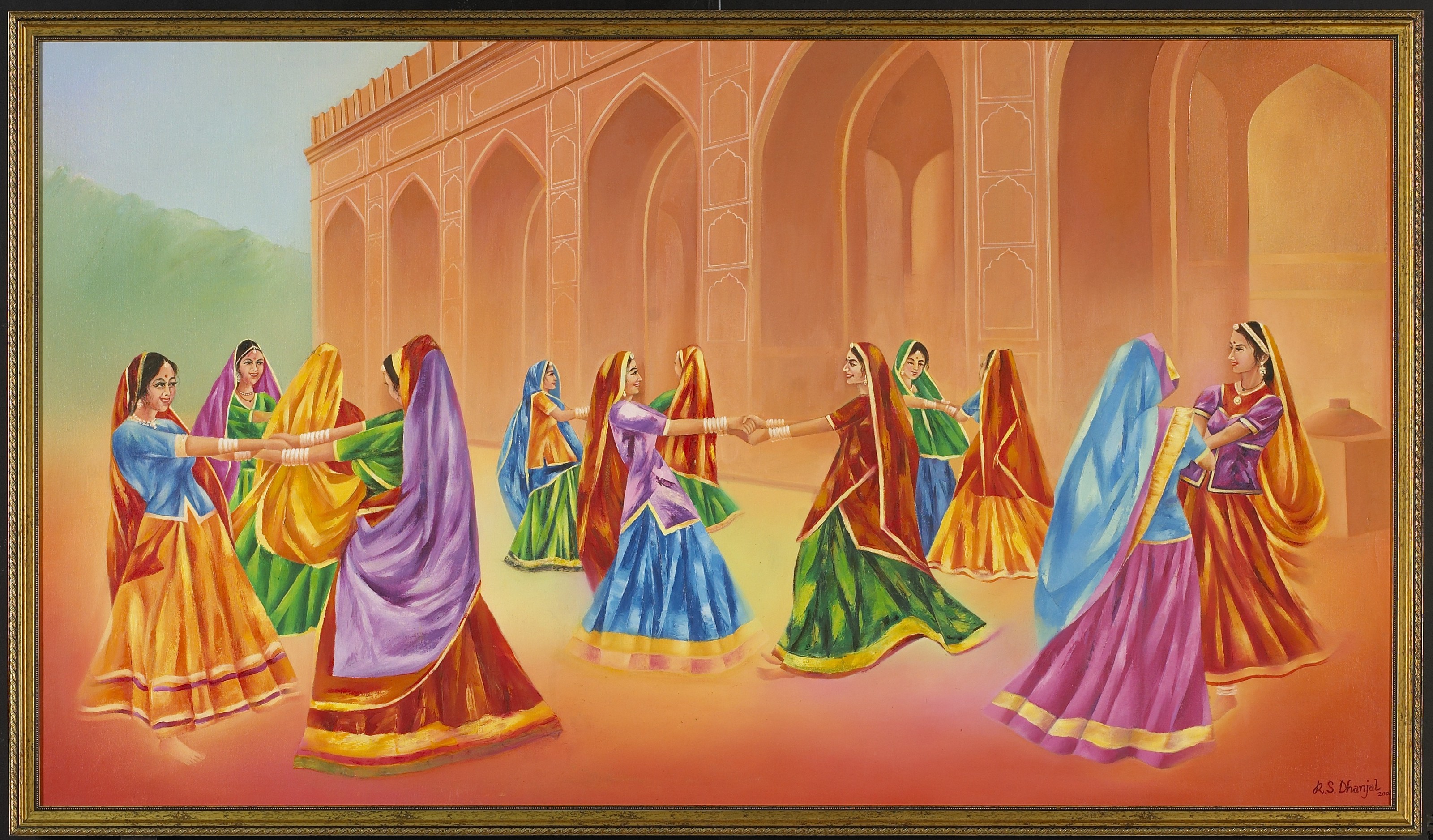 Museum Style Paintings By R S Dhanjal