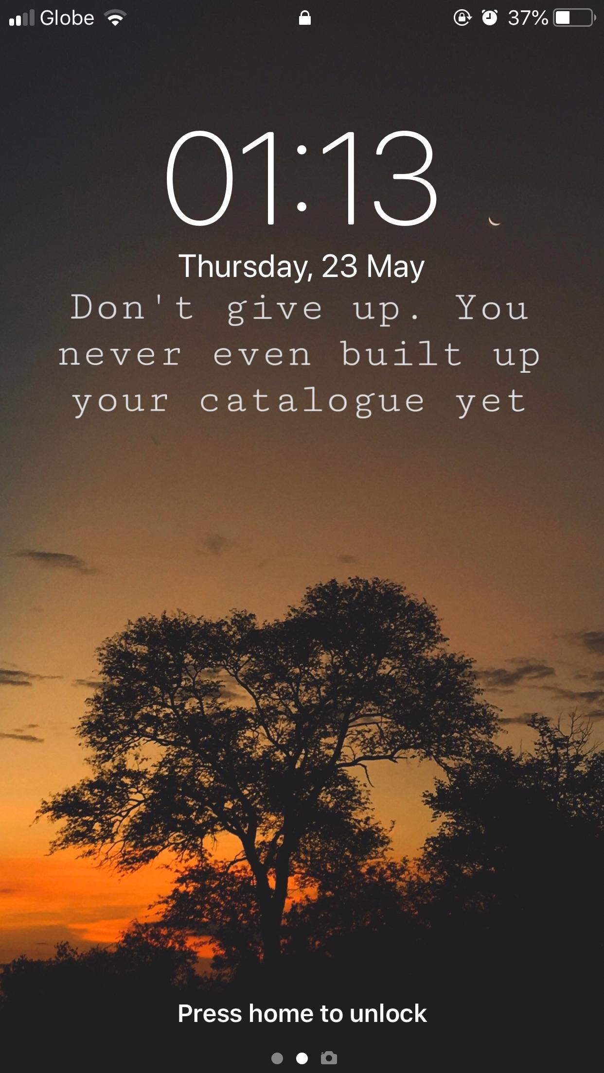 My Wallpaper After Struggling To Sell First Beat With Only