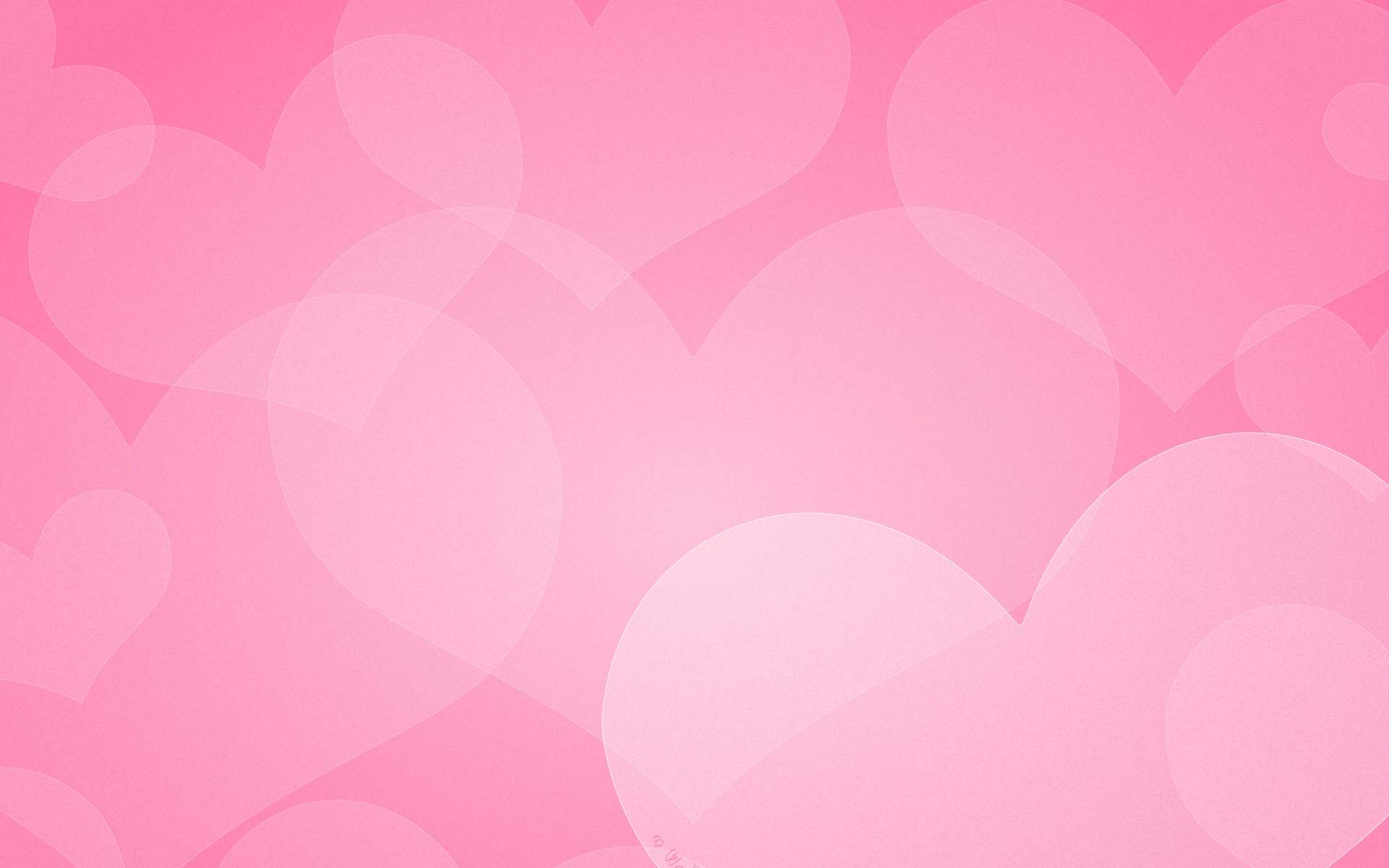 Pink Heart Wallpaper HD Base