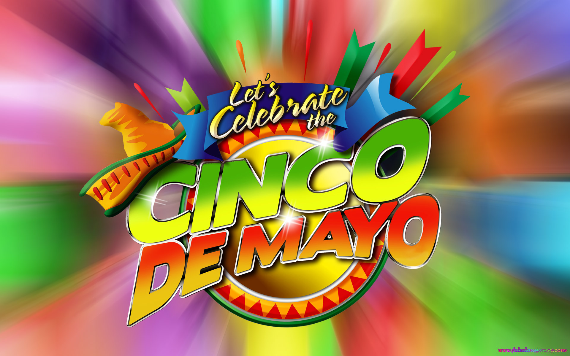 Cinco De Mayo Mexican Holiday Computer Desktop Wallpaper