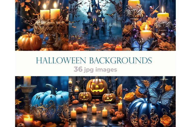 Halloween Background Beautiful Holiday Compositions Wallpaper