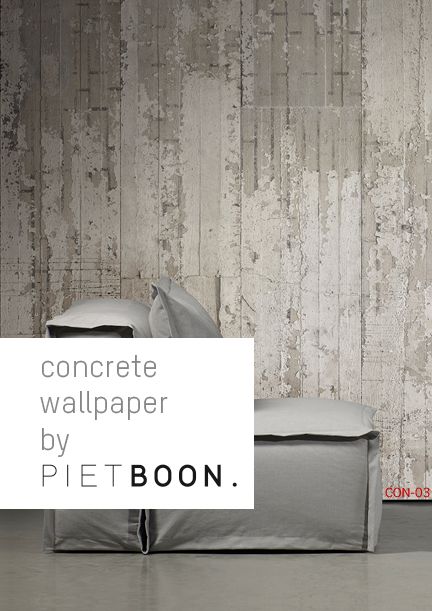 Concrete Wallpaper Piet Boon Maudjesstyling Interior