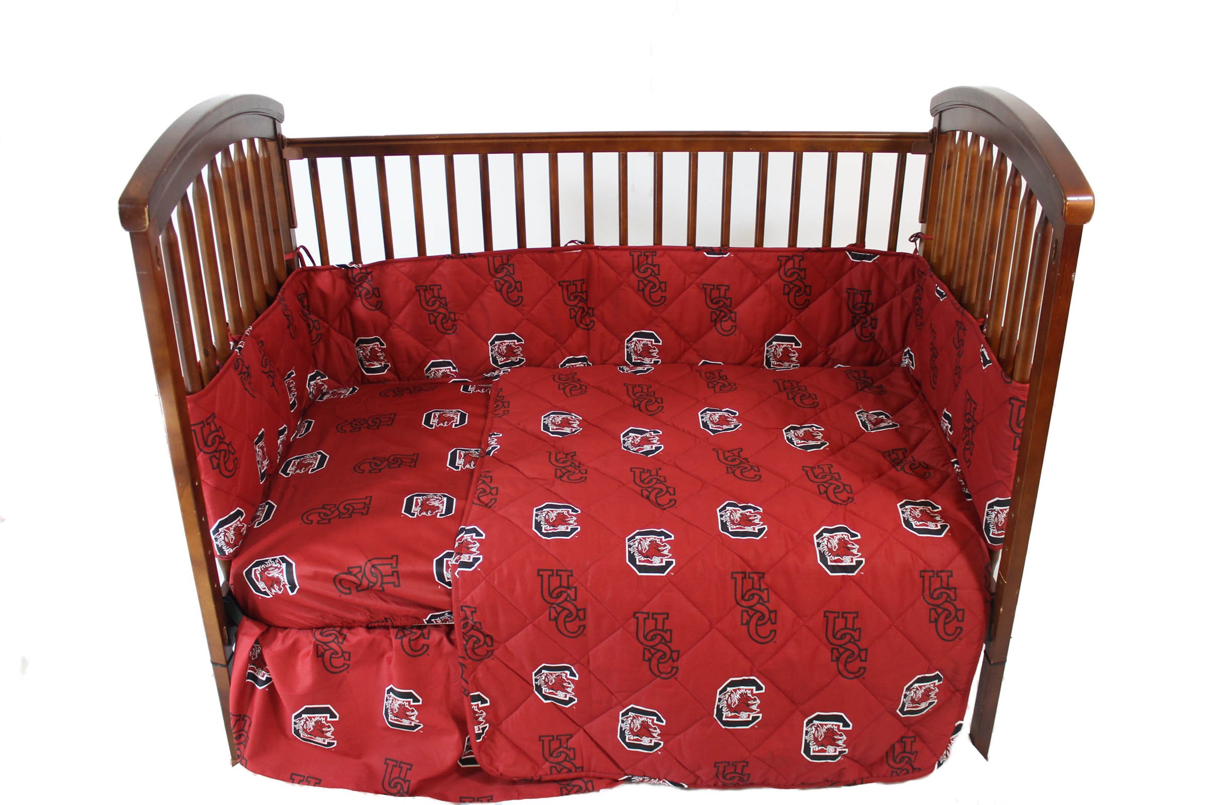 South Carolina Crib Bedding Set Usc Gamecocks Baby