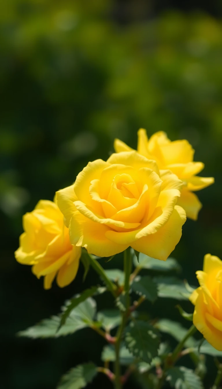 Yellow Rose Wallpaper