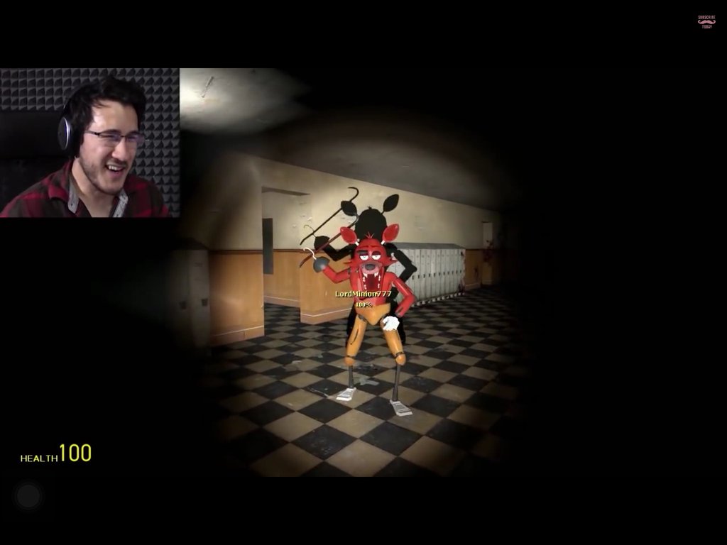 Markiplier Playing FNAF in Gmod not rly Part 6 by 1024x768