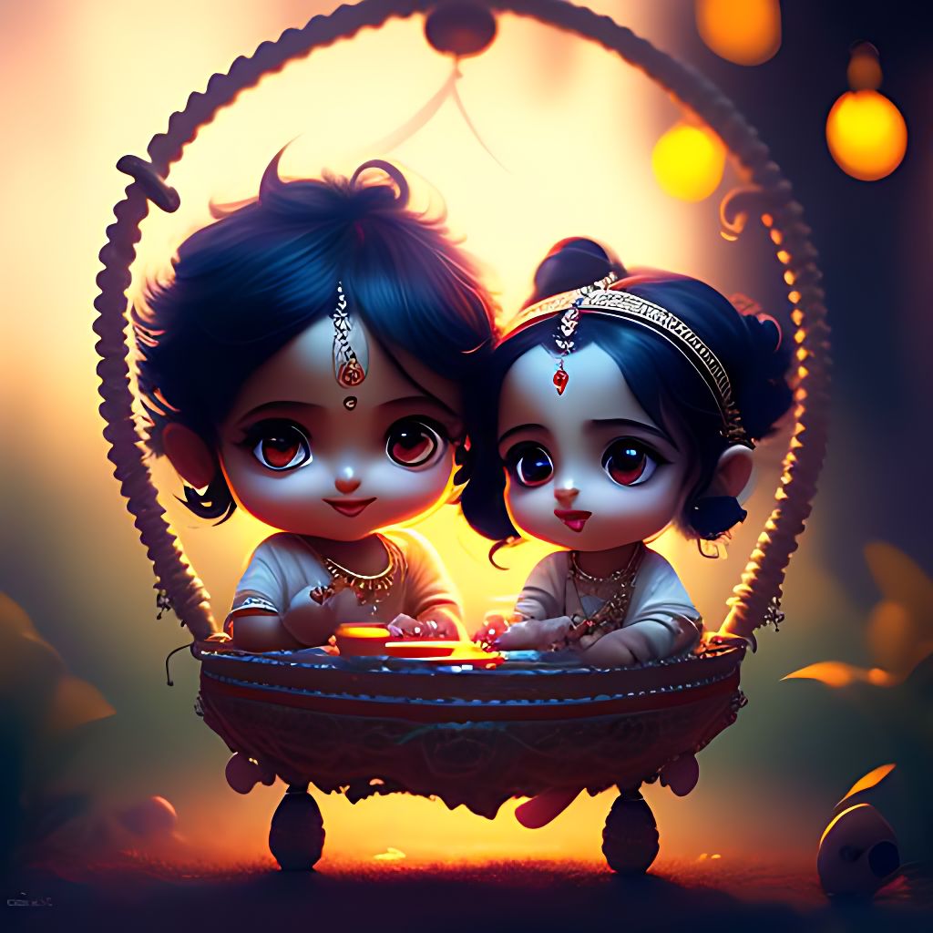 Amazing Collection Of Full 4k Cute Radha Krishna Image Wallpaper