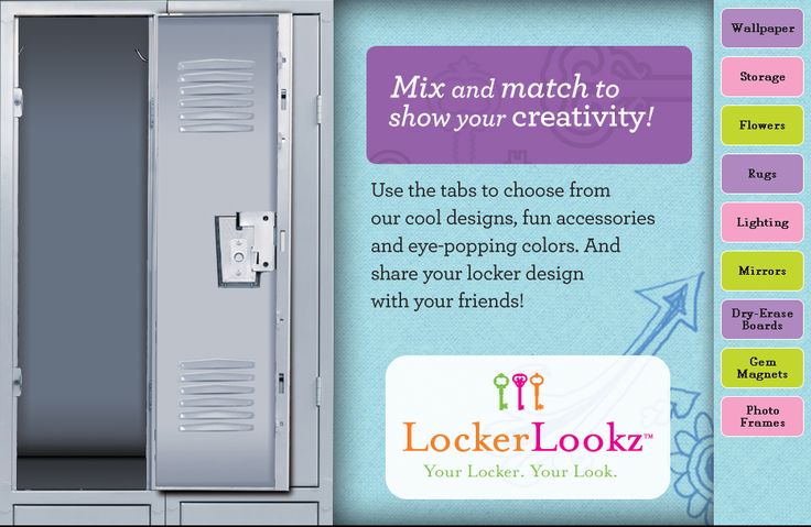 Lockerlookz Limited Locker Online Locker Decorations Locker Ideas