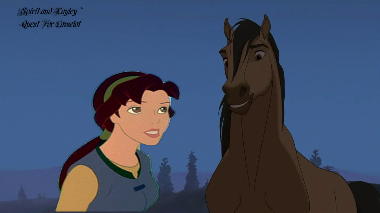 Disney Crossover Image Spirit And Kayley Quest For Camelot