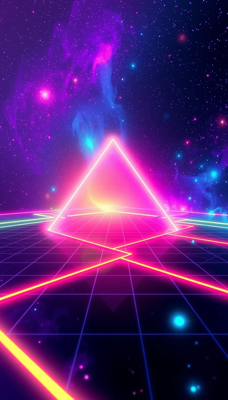 Neon 4k Phone Wallpaper