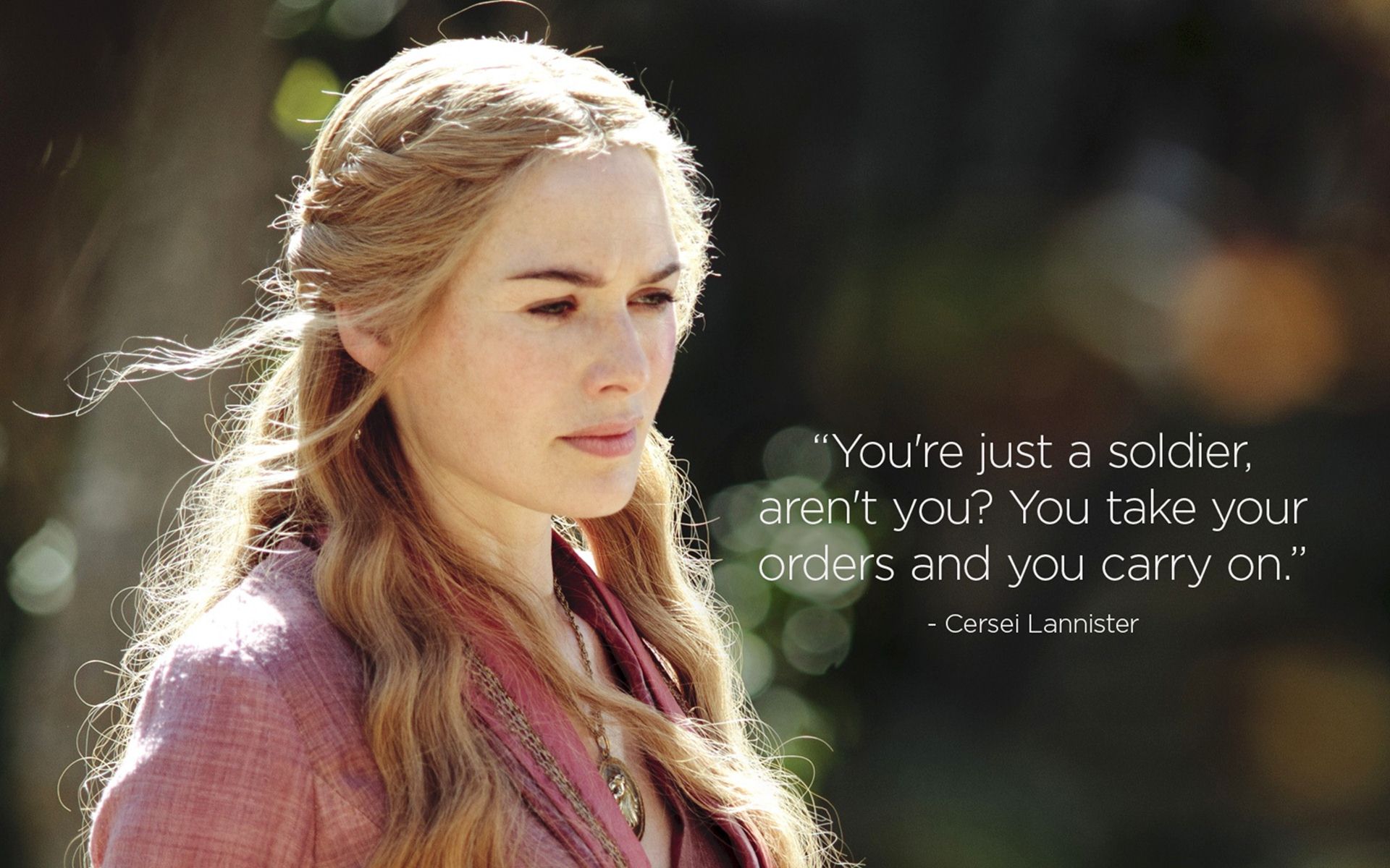 Cersei Lannister Quotes In Game Of Thrones Wallpaper Baltana