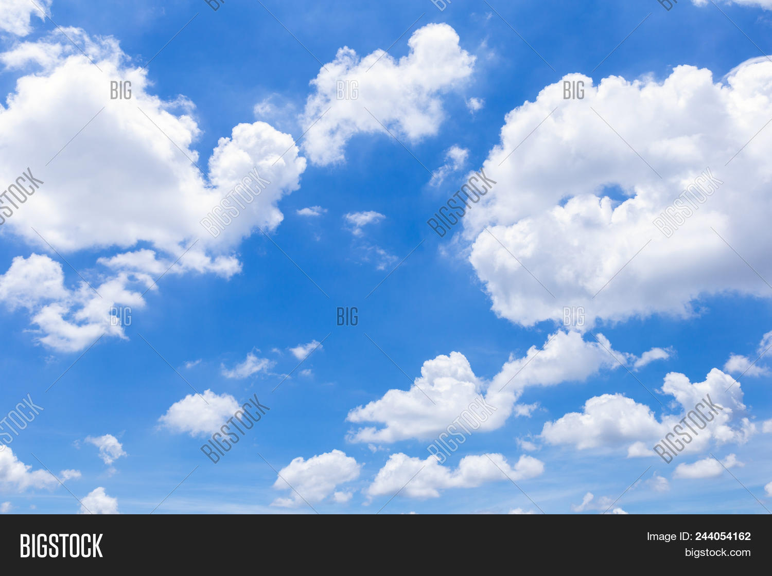 Vast Blue Sky Clouds Image Photo Trial Bigstock