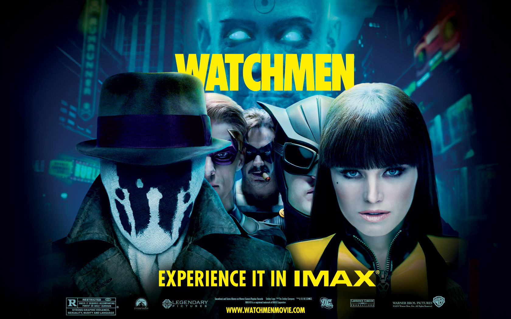 Watchmen Movies Wallpaper Rorschach Silk