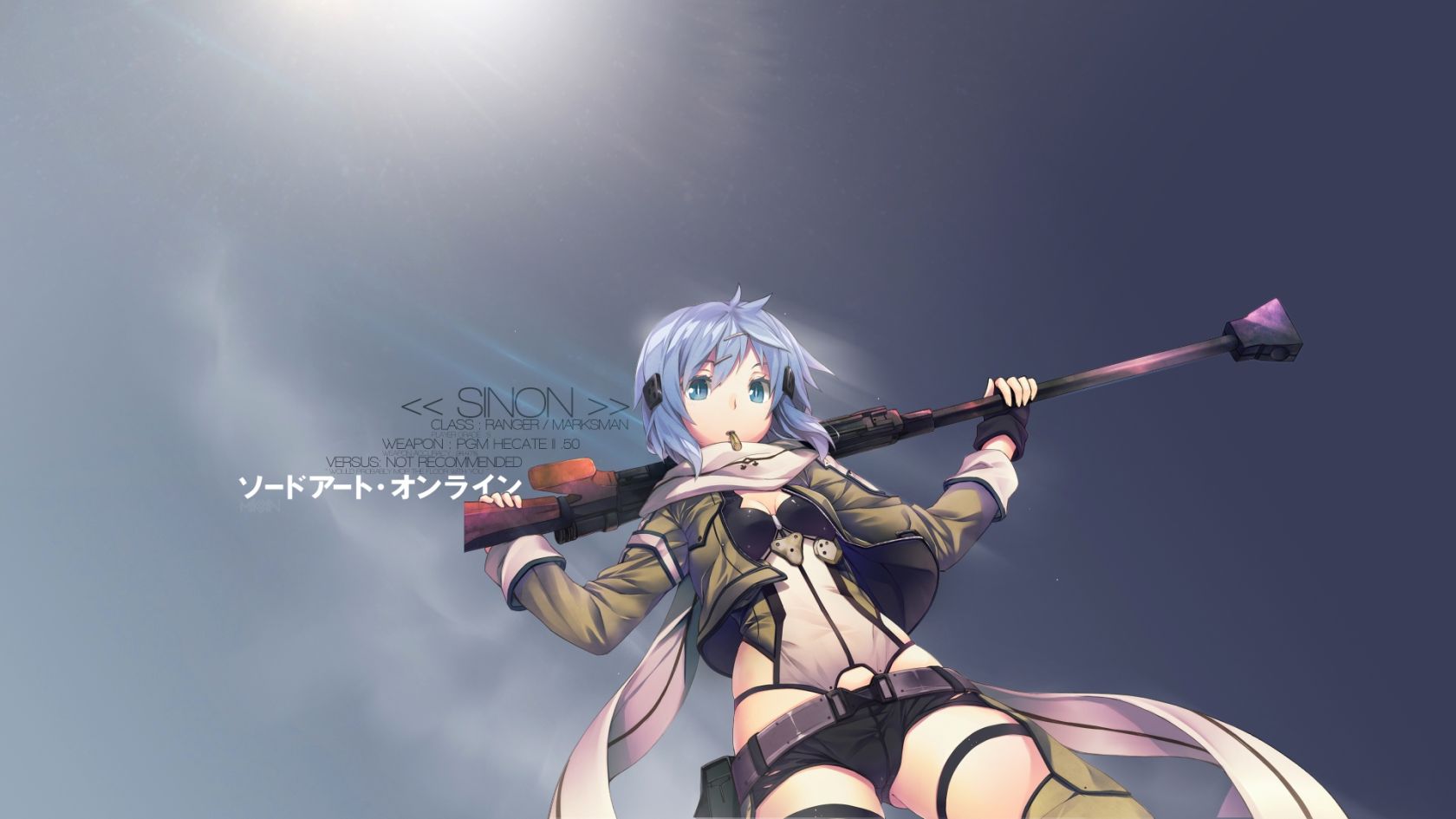 Sinon Sword Art Online Anime Wallpaper