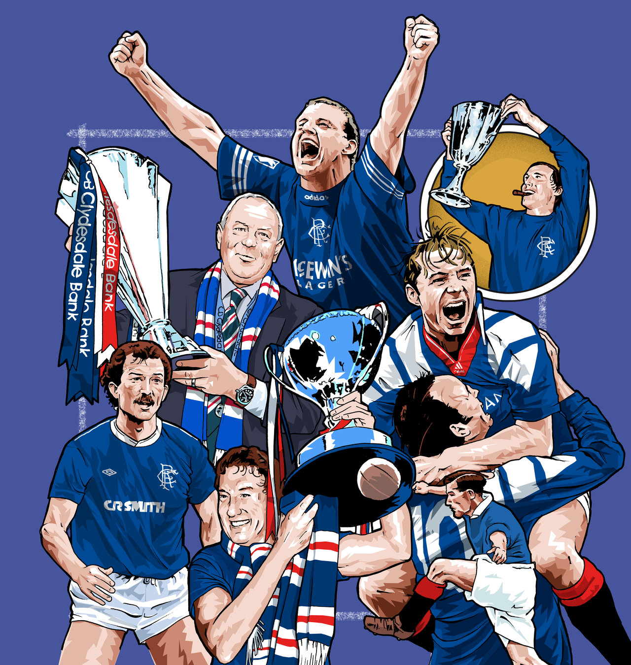 Glasgow Rangers Book Cover By Chegg69