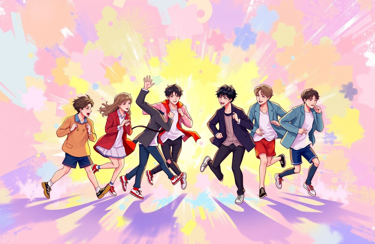 Bts Run Wallpaper