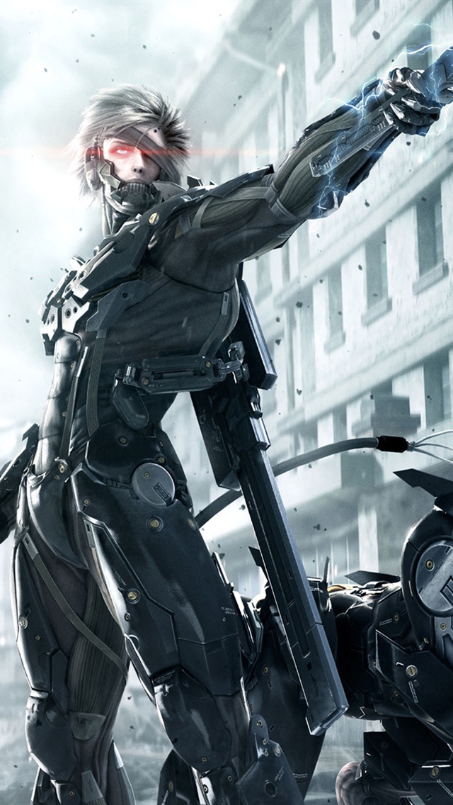Metal Gear Rising Revengeance iPhone 5s 5c Wallpaper