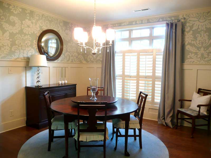 Worthy Style Dining Room wallpaper 800x600
