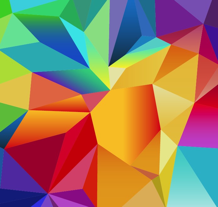 Abstract Geometric Polygonal Vector Background Graphics