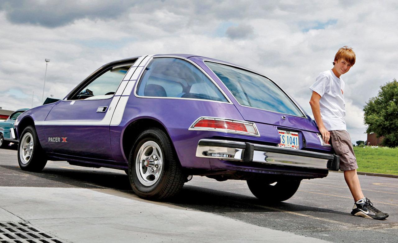 Zachary Bickett With His Amc Pacer X