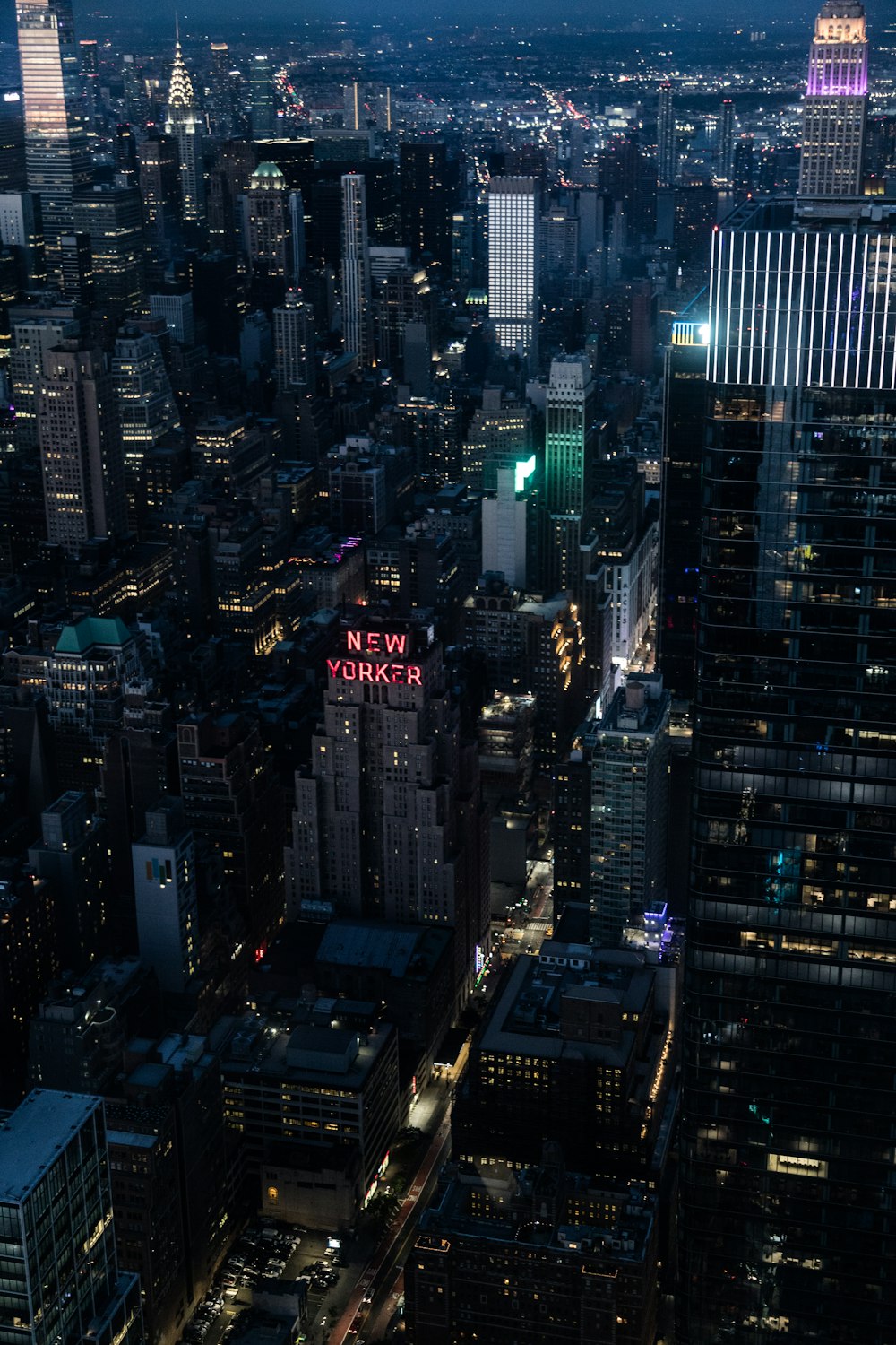New York Night iPhone Wallpaper