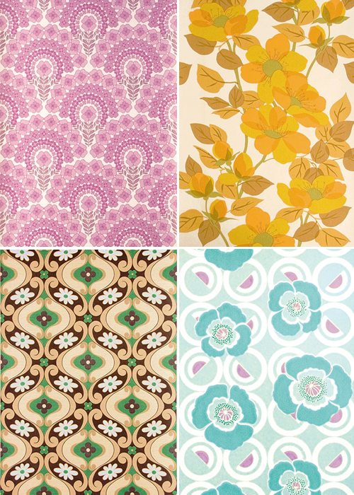 Vintage Wallpaper The Style Files