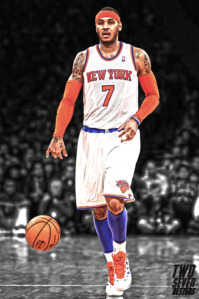 Carmelo Anthony iPhone Wallpaper On