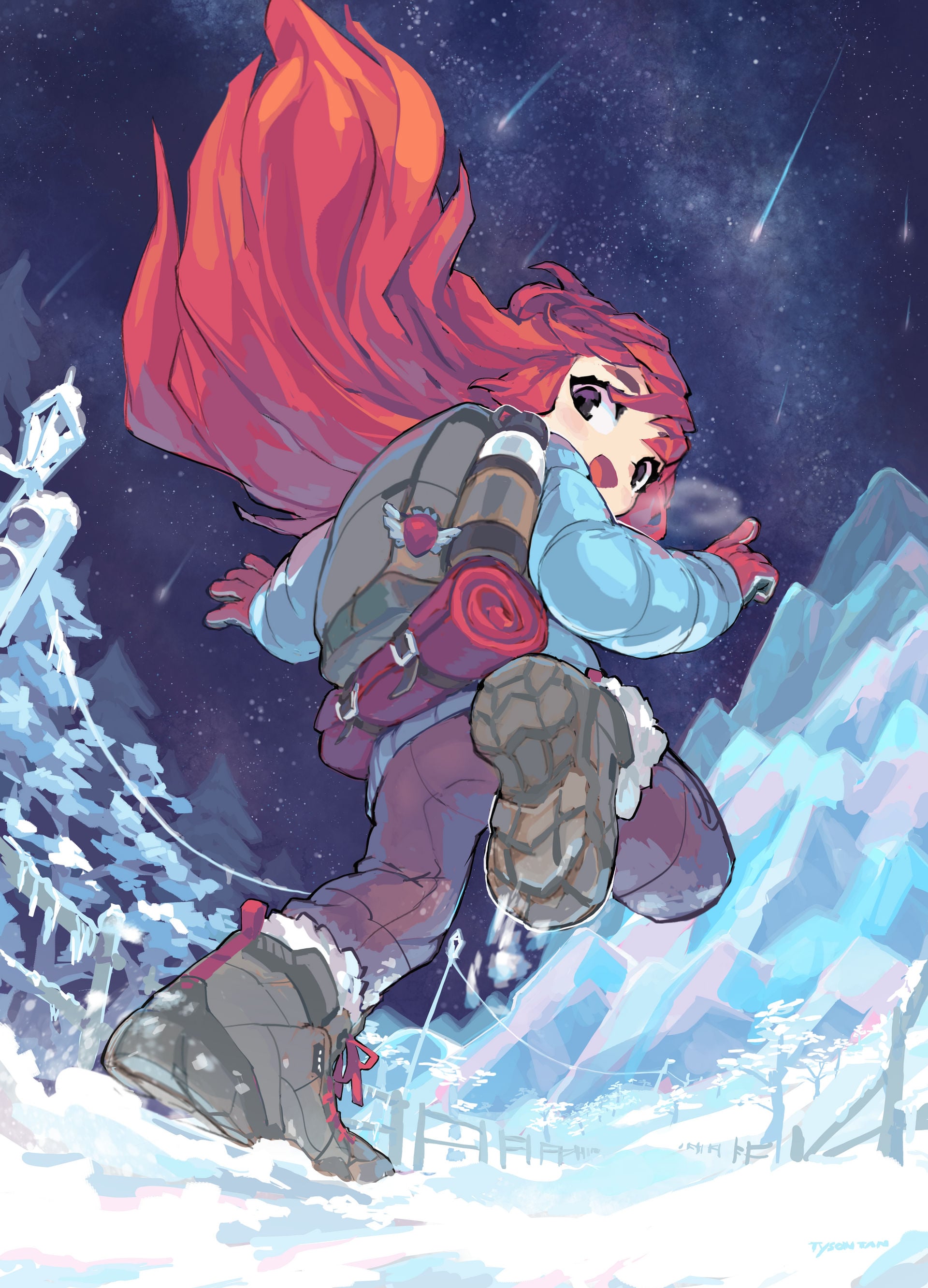 Madeline From Celeste By Tysontan Wallpaper