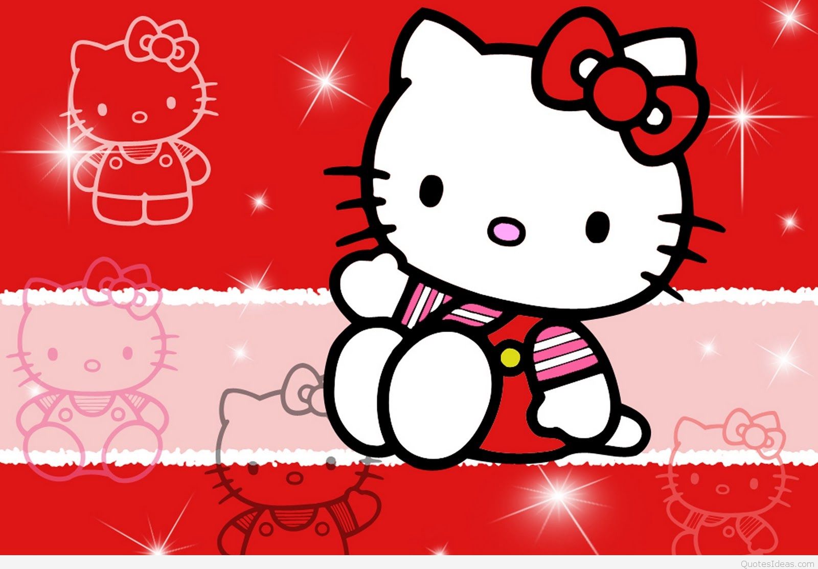 Hello Kitty Christmas Wallpapers Wishes 2015