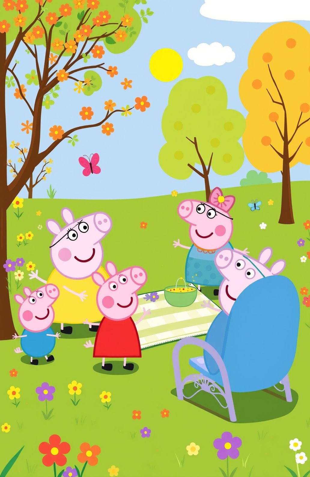 Peppa Pig Hd Wallpaper