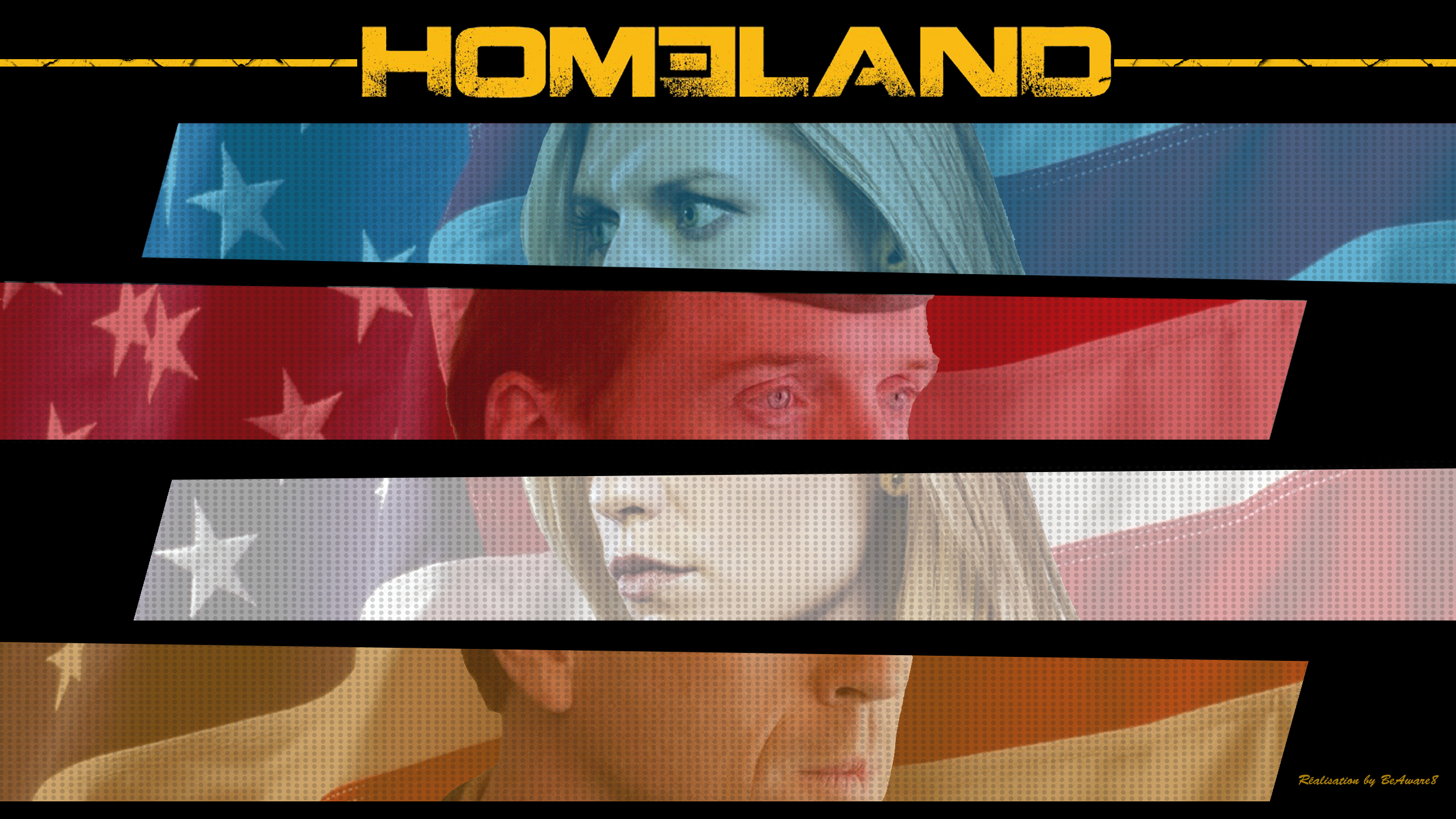 Homeland Face To Wallpaper By Beaware8
