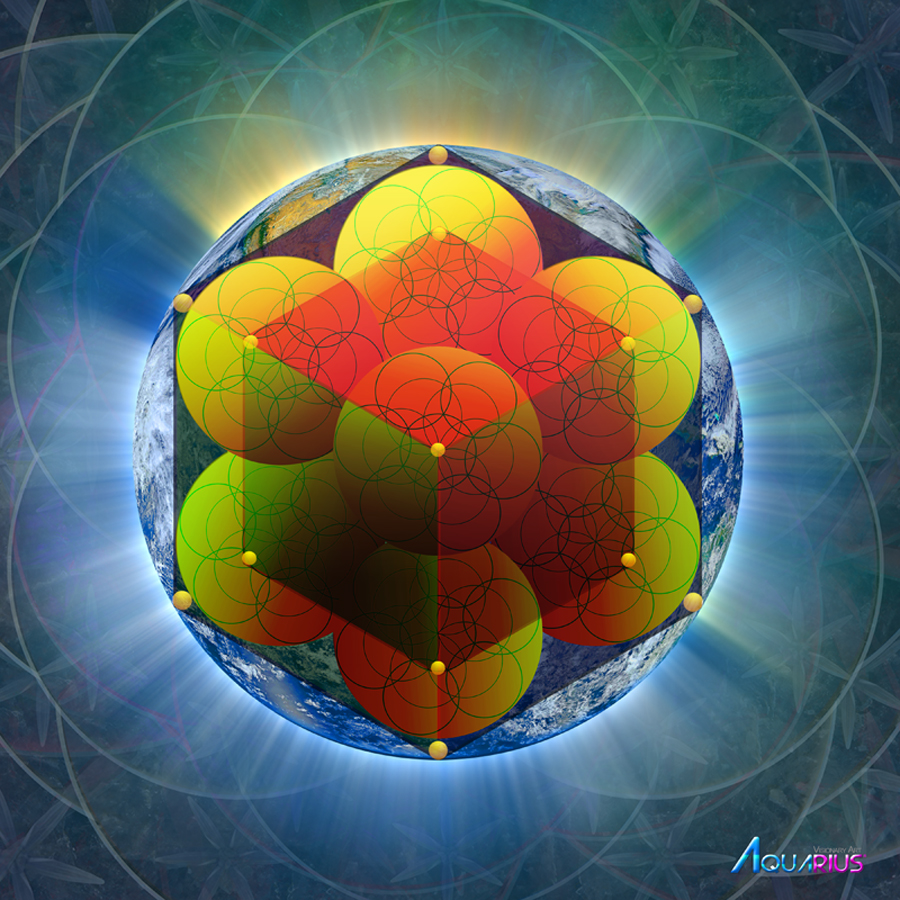 Metatrons Cube By Avadesign