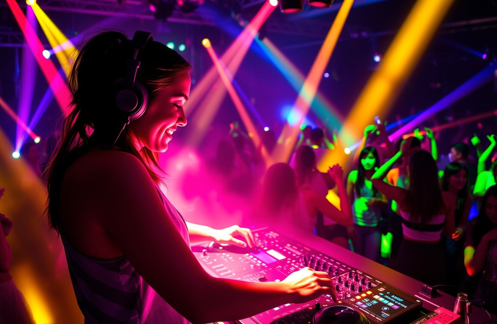Girl Dj Wallpaper HD