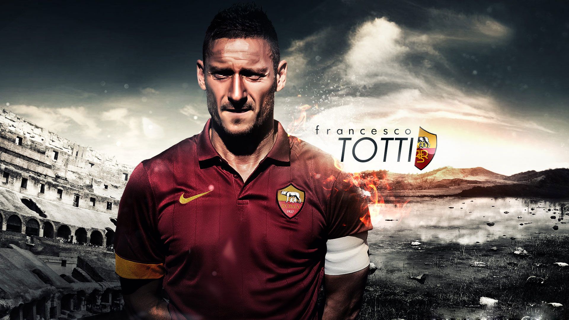Francesco Totti HD Image Calcio Leggende