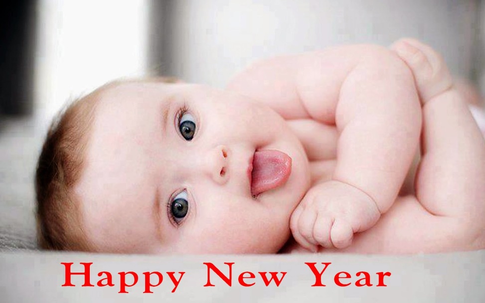 Happy Babies Wallpaper Cute Baby On New Year
