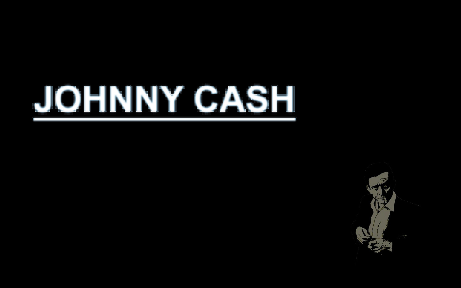 Wallpaper Johnny Cash By Thunder Clown