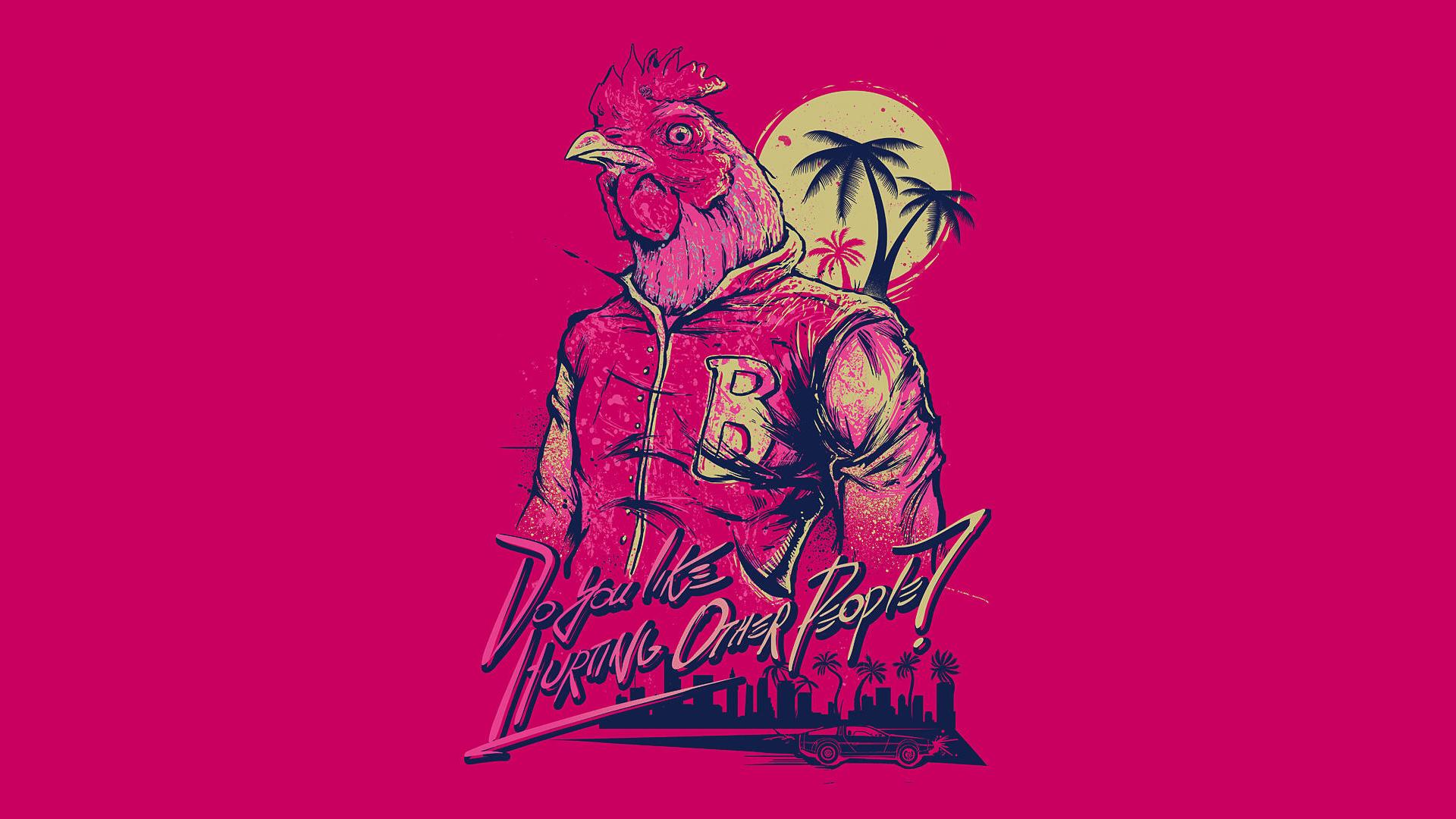 Hotline Miami HD Wallpaper