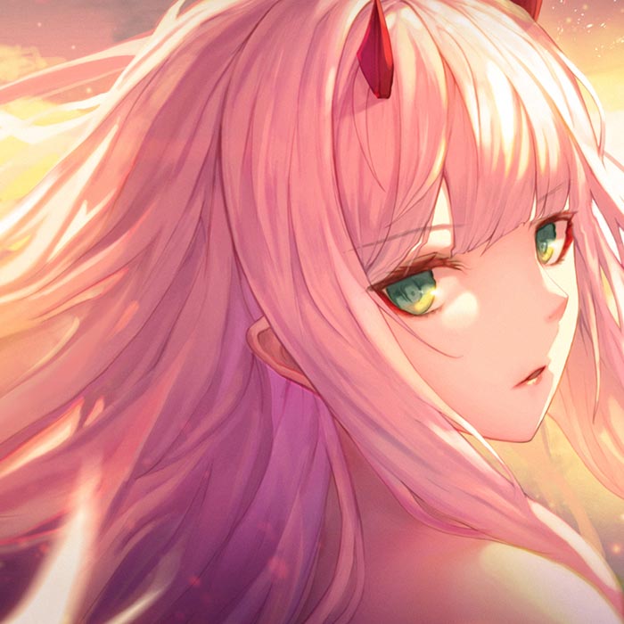 Darling in The Frankxx Zero Two Wallpaper Engine
