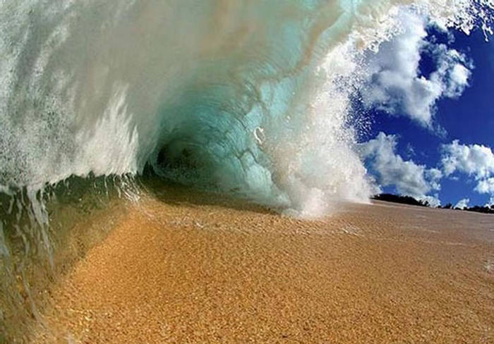 Under Waves Of Sea Beautiful Photography Misc