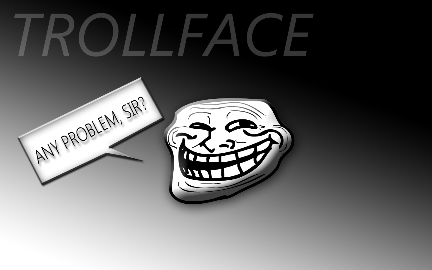 Troll Face Funny Meme HD Wallpaper For Desktop and Mobile