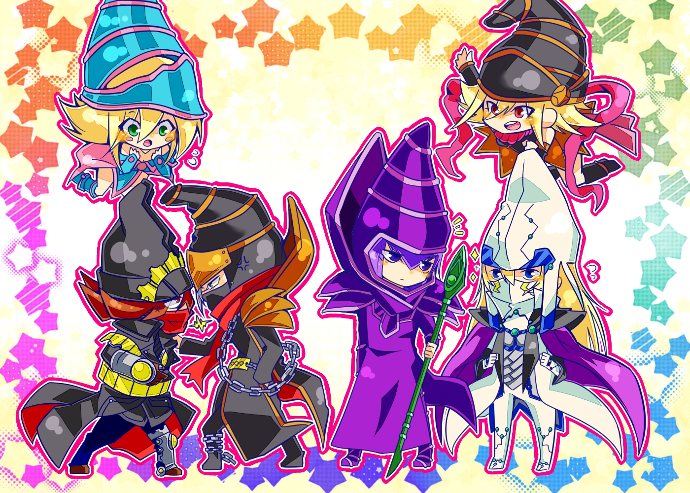 Gagaga Magician Yu Gi Oh Zexal Zerochan Anime Image Board