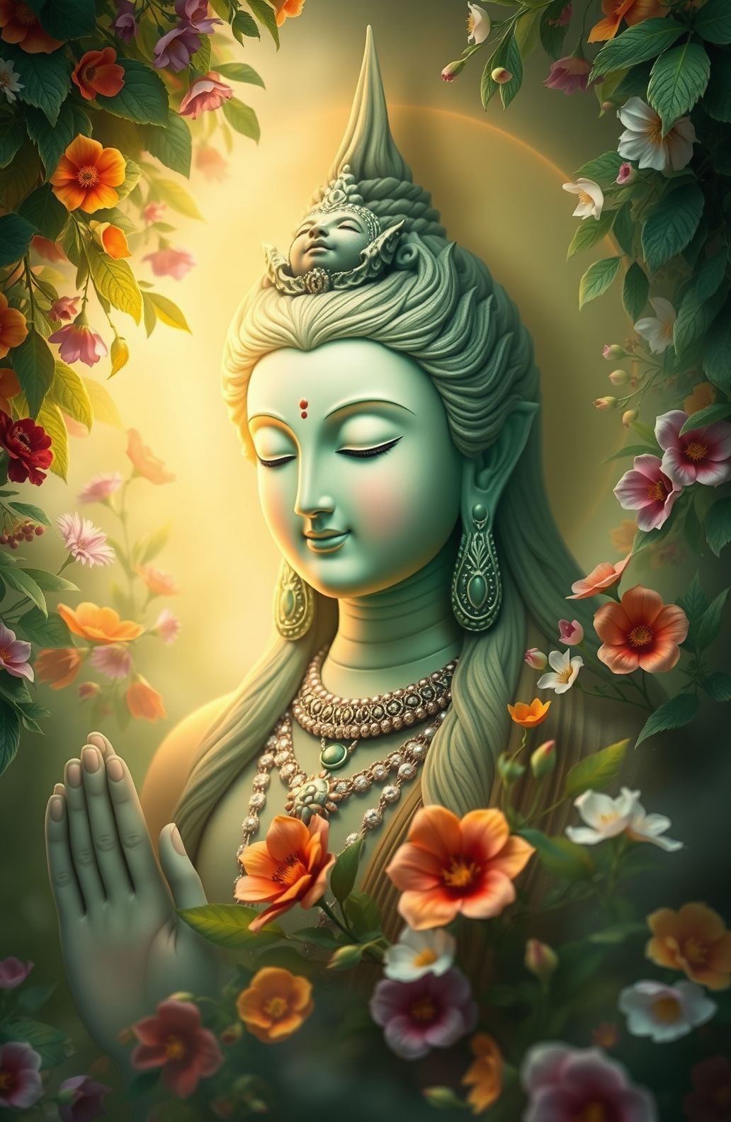 Green Tara Wallpaper