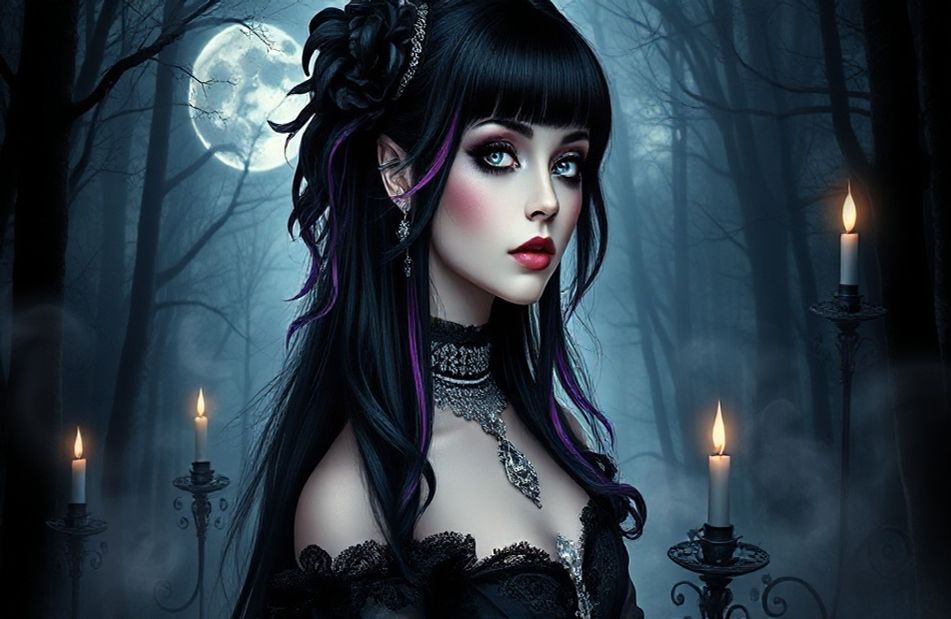 Goth Girl Wallpaper