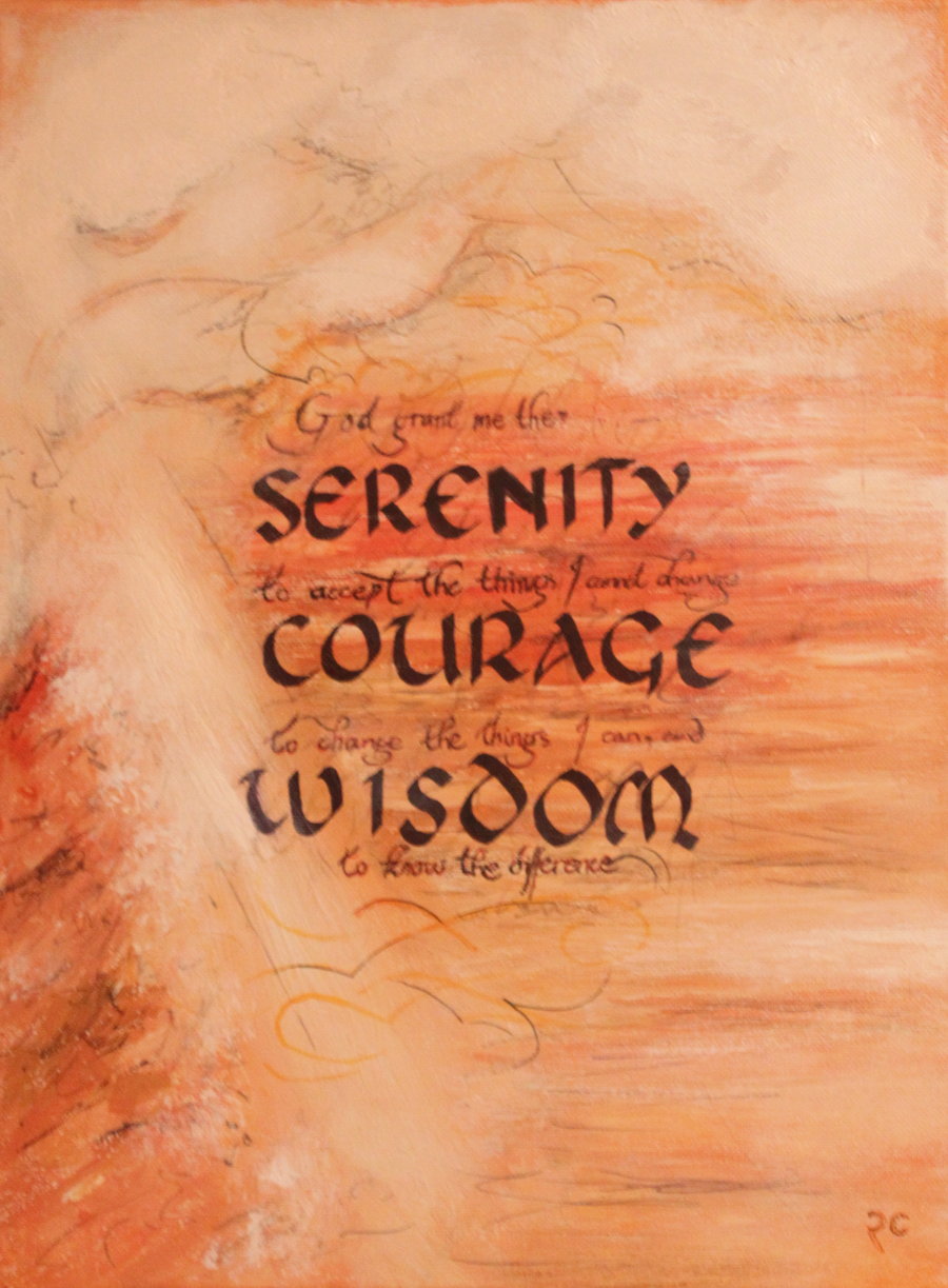Serenity Prayer Wallpaper By Robcurley