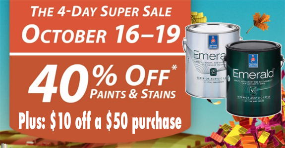 Sherwin Williams Paint Coupon Off Purchase Store Deals Home