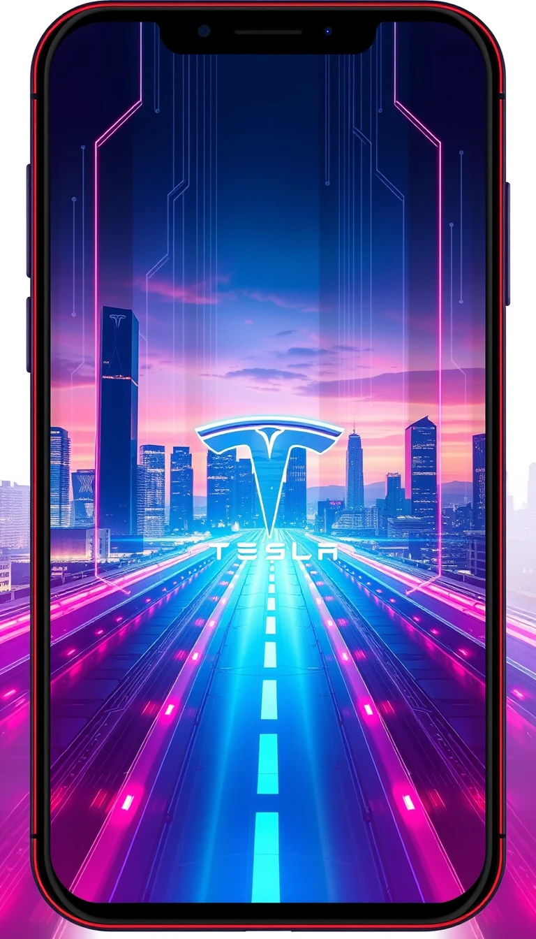 Tesla Phone Wallpaper