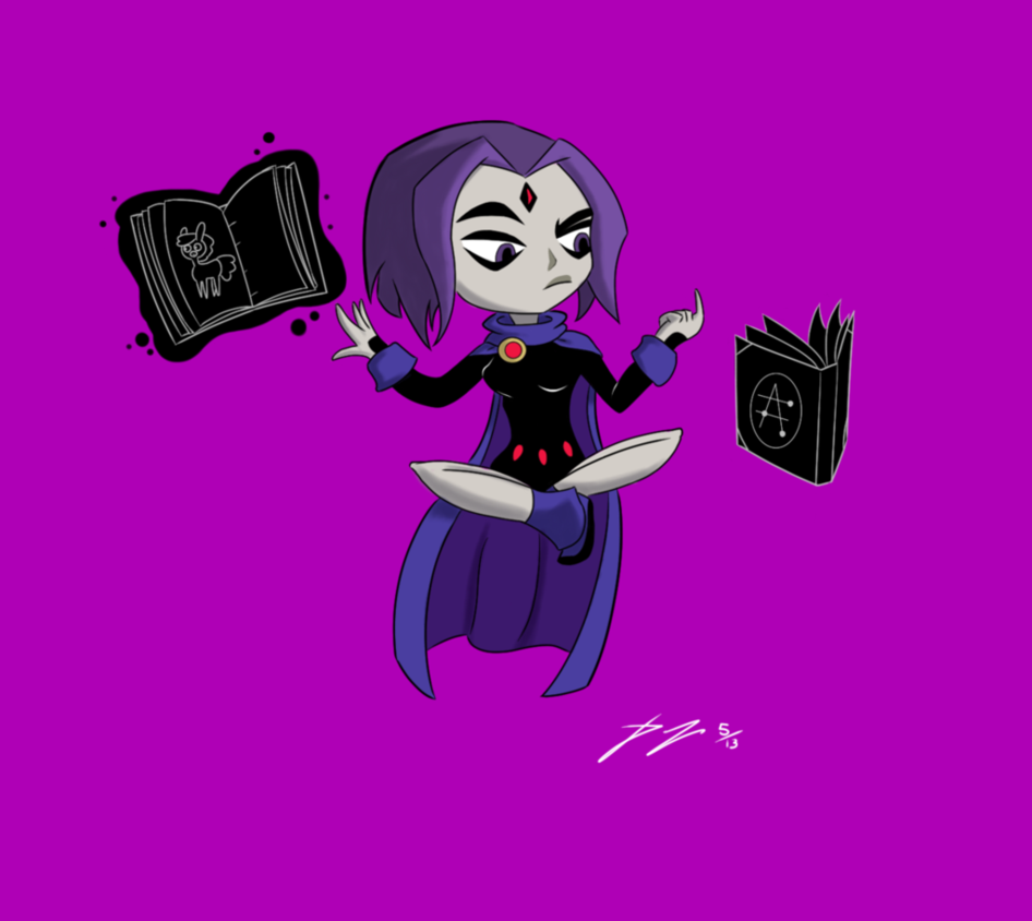 Teen Titans Go Raven By Boukenred