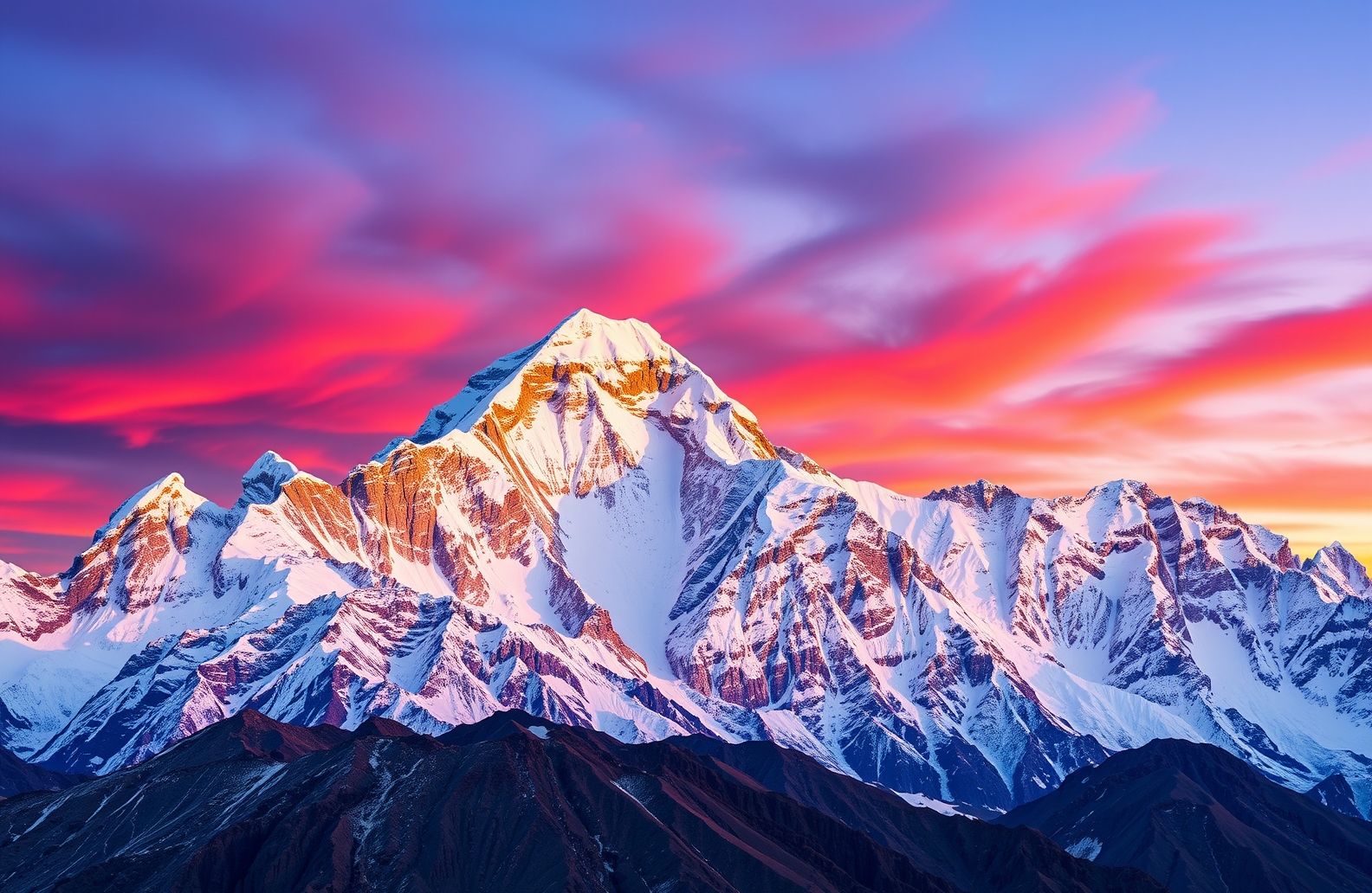 Mount Everest Hd Wallpaper