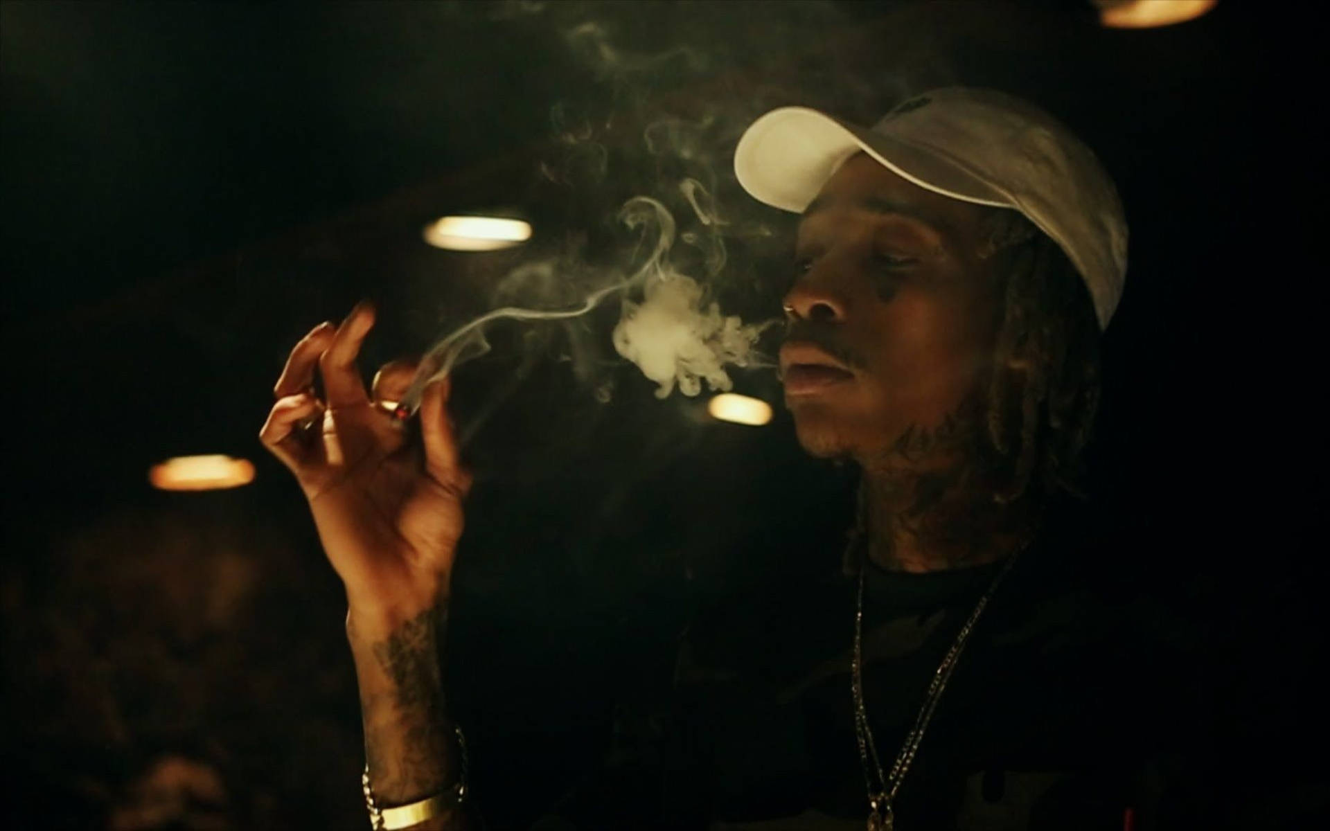 Smoking Weed Wallpaper