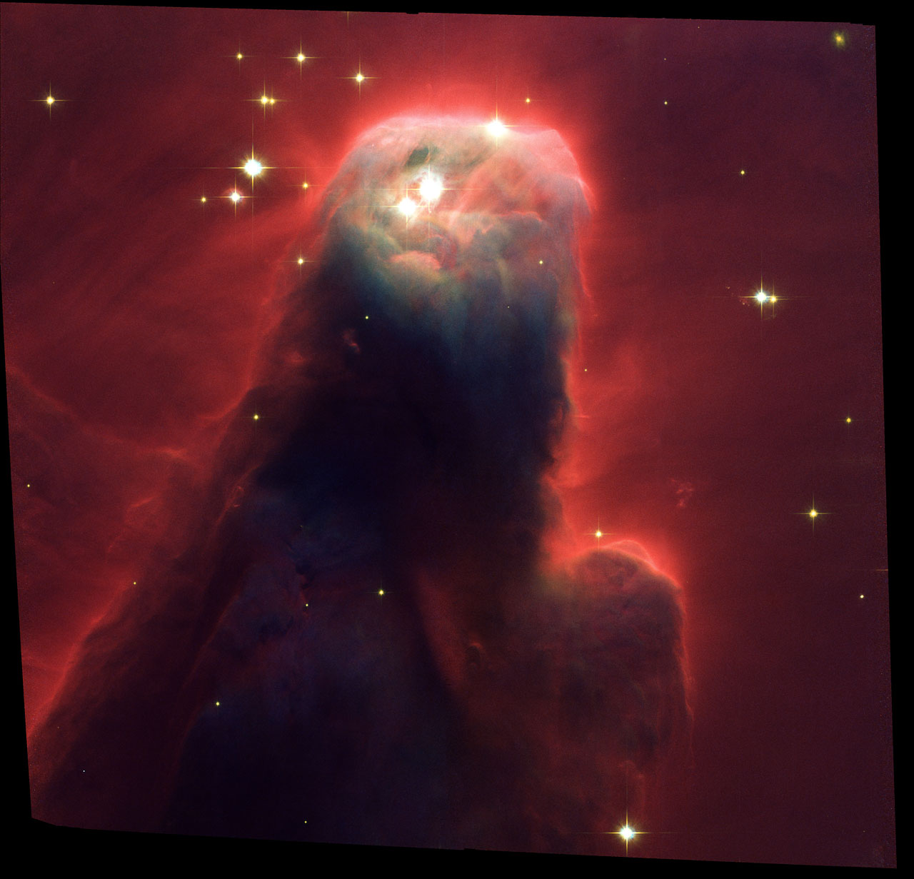 Cone Nebula Ngc Acs Full Field Image Esa Hubble